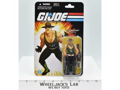 SGT. Slaughter San Diego Comic Con Exclusive G.I. Joe 2010 Hasbro SEALED MOSC