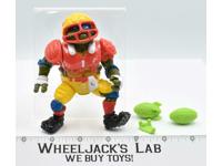 T.D. Tossin' Leo 100% Complete Teenage Mutant Ninja Turtle 1991 Playmates