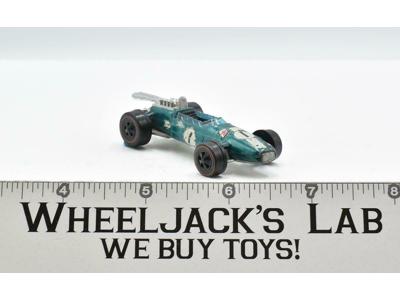 Brabham-Repco F-1 Aqua 1969 Hot Wheels Mattel Vintage Redline RL