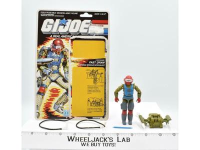 Fast Draw 100% Complete With Card V1 GI Joe Action Figure Vintage 1987 Hasbro
