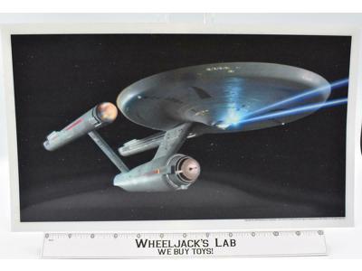 U.S.S. Enterprise NCC-1701 3-D Trek 2009 Roddenberrry Hologram Print