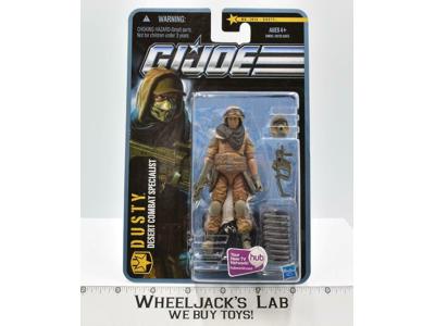 Dusty Desert Combat Specialist G.I. Joe Pursuit of Cobra 2010 Hasbro SEALED MOSC