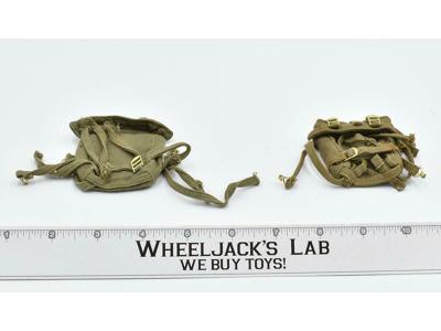 GI Joe Action Marine Equipment Set Beachhead Assault Field Pack 2 Packs 1964