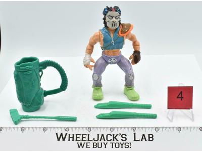 Casey Jones #4 100% Complete Teenage Mutant Ninja Turtles 1989 Playmates Figure