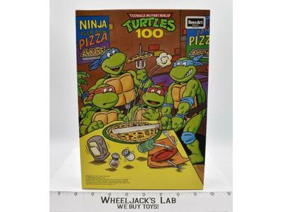 Ninja Pizza Teenage Mutant Ninja Turtles 1987 Rose Art 100 Piece Jigsaw Puzzle