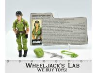 Lady Jaye V1 100% Complete 1985 GI Joe ARAH Vintage Hasbro Action Figure