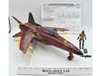 Conquest X-30 &amp; Python Patrol Driver Complete 2009 G.I. Joe Action Figure ARAH