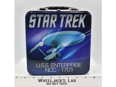 USS Enterprise NCC-1701 Star Trek 2011 Vandor LCC Square Tin Lunchbox