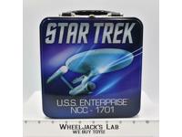 USS Enterprise NCC-1701 Star Trek 2011 Vandor LCC Square Tin Lunchbox