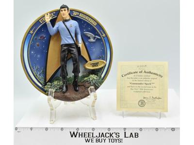 Commander Spock Star Trek 30th Anniversary 1997 The Bradford Exchange Plate