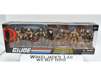 Cobra Desert Assault Squad G.I. Joe Extreme Conditions 2008 Hasbro SEALED MOSC