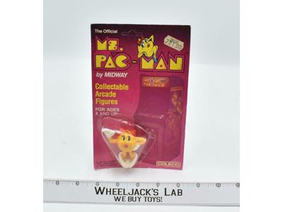 Ms. Pac-Man Collectable Arcade Figures 1982 NEW MOSC Coleco Action Figure