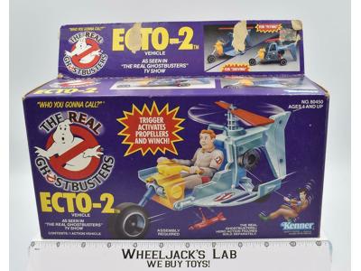 Ecto 2 Helicopter Vehicle The Real Ghostbusters 1986 Kenner Vintage