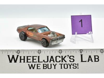 Nitty Gritty Kitty #1 Orange Hot Wheels 1969 Redline Mattel Vintage RL