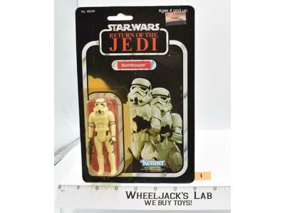 Stormtrooper #1 MOSC 79 Back Star Wars ROTJ Kenner Vintage 1984 Made In China