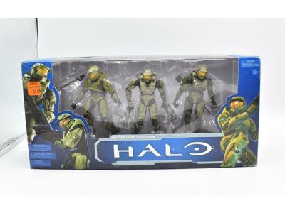 Halo 10th Anniversary Master Chief Evolution MISB NEW McFarlane Toys 2011 Set