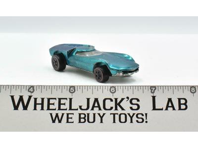 Turbofire Aqua 1968 Redline Hot Wheels Mattel Vintage RL