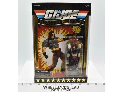 Zartan Master of Disguise G.I. Joe Hall of Heroes 2008 Hasbro NEW SEALED MOSC