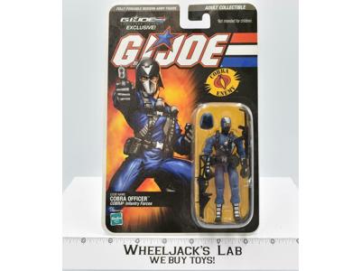 Cobra Officer G.I. Joe Collector's Club Exclusive 2008 Hasbro NEW MOSC SEALED