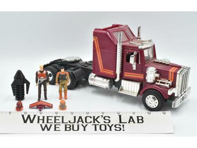 Rhino W/ Matt Trakker &amp; Bruce Sato M.A.S.K. Kenner Vintage Action Figure Vehicle