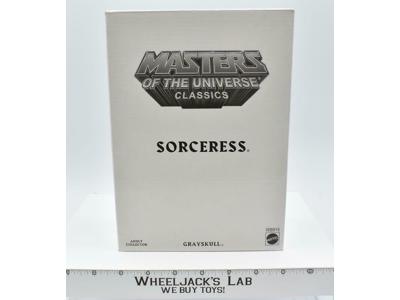 Sorceress W/Mailer MOSC He-Man Masters of the Universe 2011 MOTUC Mattel