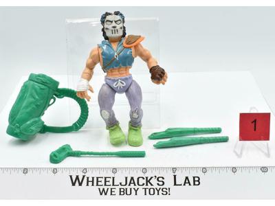 Casey Jones #1 100% Complete Teenage Mutant Ninja Turtles 1989 Playmates Figure