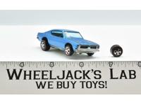 Custom Barracuda Blue Restored 1967 Redline Hot Wheels Mattel Vintage RL