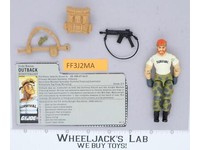 Outback V1 100% Complete G.I. Joe 1987 Hasbro Vintage Action Figure