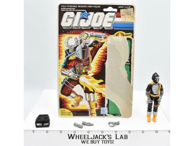 B.A.T.S. V1 100% Complete W CARD 1986 GI Joe Hasbro Vintage Action Figure