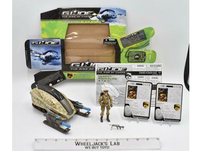 Desert Rockslide A.T.A.V. &amp; Dusty G.I. Joe 2011 Action Figure Hasbro Vehicle