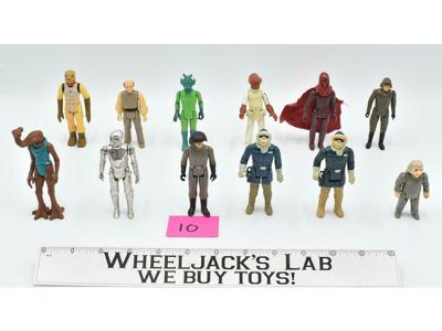 Lot of 12 #10 Star Wars 1980's Kenner Vintage Action Figures