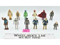 Lot of 12 #10 Star Wars 1980's Kenner Vintage Action Figures