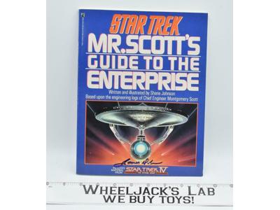 Mr. Scott's Guide to the Enterprise Star Trek by Shane Johnson AUTOGRAPHED
