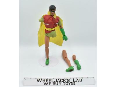 Robin Magnetic Fly Away Action DC Comics Batman 1978 Mego 12" Action Figure
