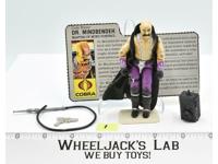 Dr. Mindbender #1 V1 100% Complete ARAH 1986 GI Joe Hasbro Vintage Action Figure