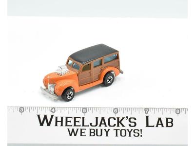 Ford Woody Hi-Rakers Orange 1979 Mattel Vintage Hot Wheels Blackwall