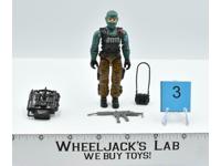 Beach Head #3 V1 100% Complete 1986 GI Joe Hasbro Vintage Action Figure