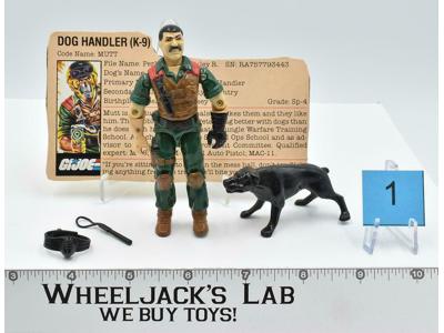 Mutt #1 V1 GI Joe ARAH Vintage Hasbro 1984 Action Figure