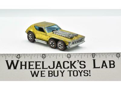 Open Fire Gold 1972 Redline Hot Wheels Mattel Vintage RL