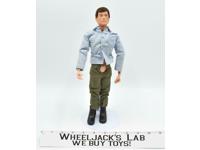 Man Of Action Brown Flocked Hair 12" GI Joe Vintage Action Figure Hasbro