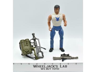 Fire Power John Rambo Sylvester Stallone Rambo 1986 Coleco Vintage Action Figure