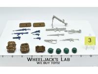 Lot Battle Gear Accessory 2 Set 3 1984 Weapons GI Joe Vintage Action Figure