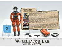 Barbecue #2 V1 100% Complete 1985 GI Joe Hasbro ARAH Vintage Action Figure