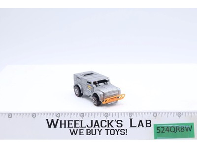 Funny Money Truck Grey Enamel 1970 1972 Redline Hot Wheels Mattel Vtg RL