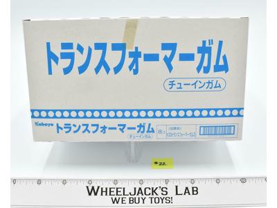 Fight! Super Robot Lifeform #22 Transformers Gum Part 3 Takara Kabaya Box of 8