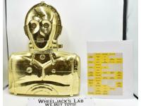 C-3PO Action Figure Storage Case Container 1983 ROTJ Kenner Star Wars