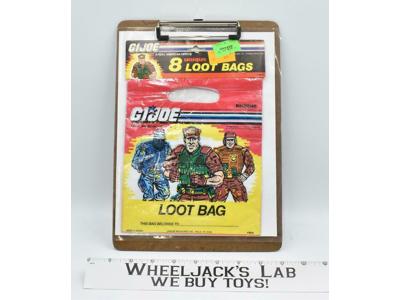 Party Loot Bags G.I. Joe 1988 Hasbro Package of 8 NEW MISP