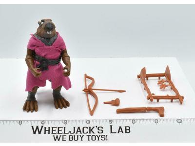 Splinter HARD HEAD 100% Complete Teenage Mutant Ninja Turtle 1988 Playmates
