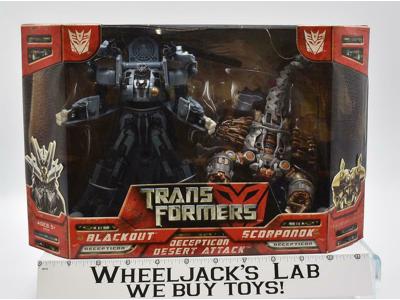 Decepticon Desert Attack Blackout Transformers 2007 Hasbro NEW MISB SEALED