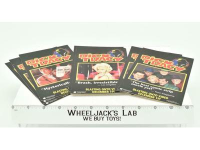 Dick Tracy Movie Promo Counter Cards/Display Cards